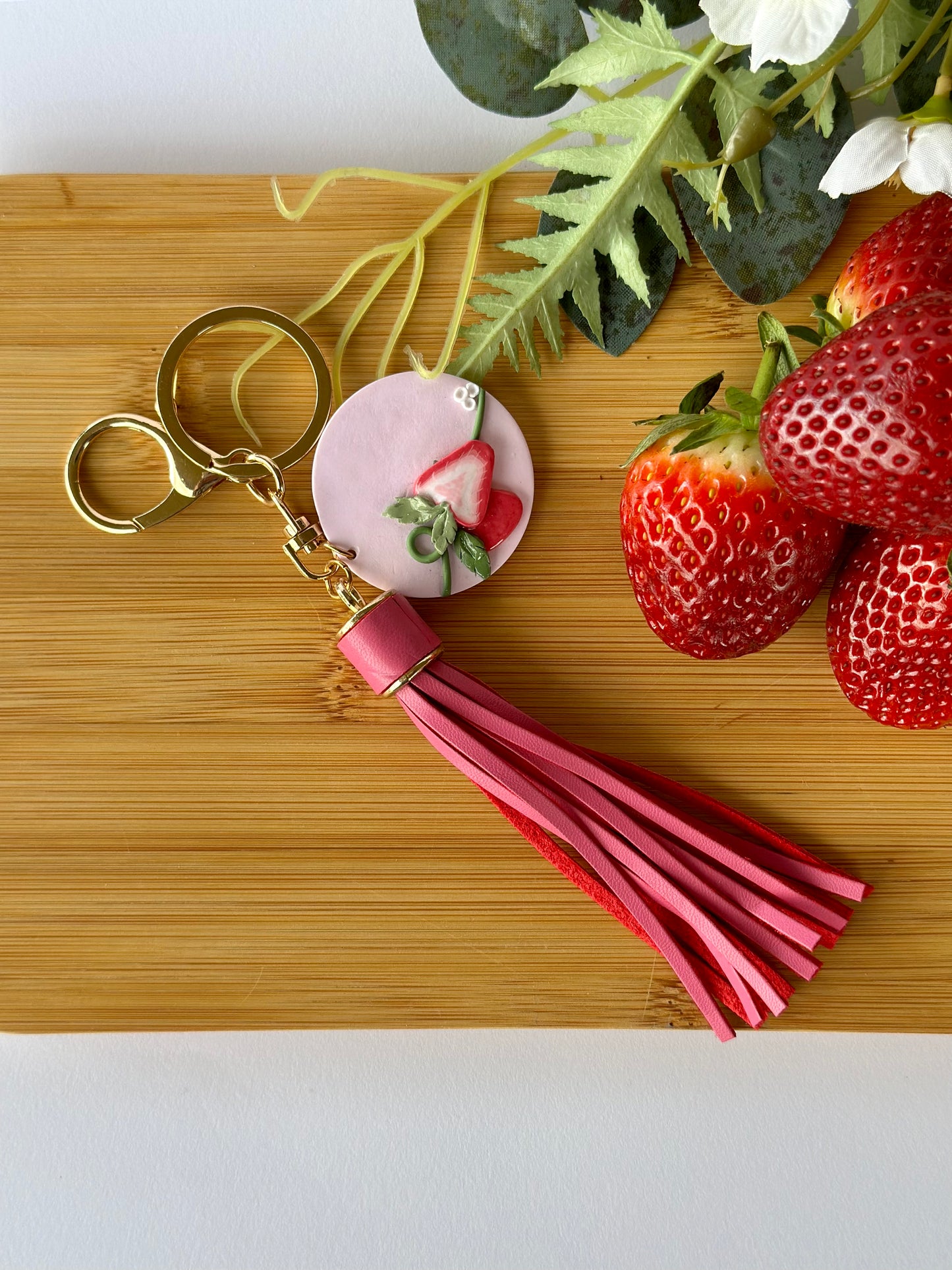 Keyring | Strawberry Fields