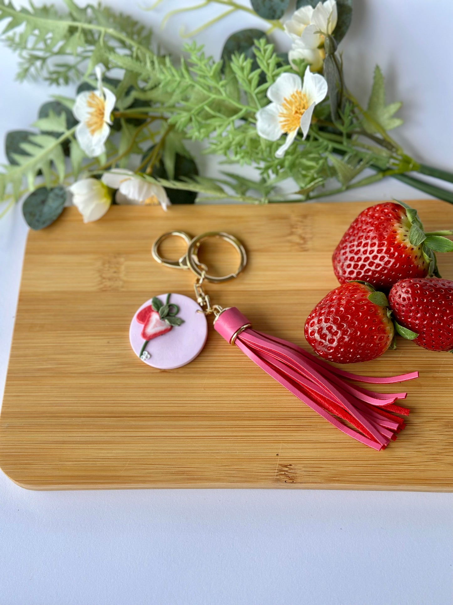 Keyring | Strawberry Fields