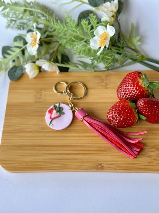 Keyring | Strawberry Fields