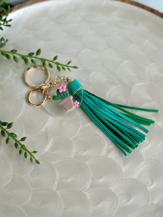 Keyring | Argentine Cactus Green