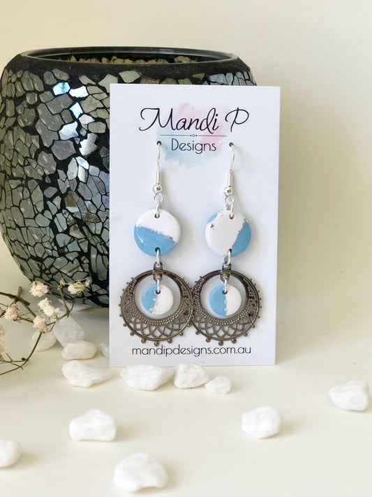 Boho | Blue & Silver